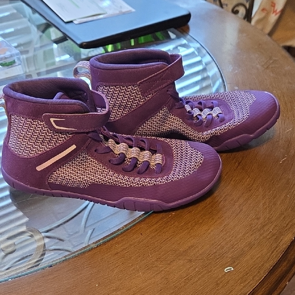 Sisttke Purple Women's Wrestling Shoes Size 10 Wide